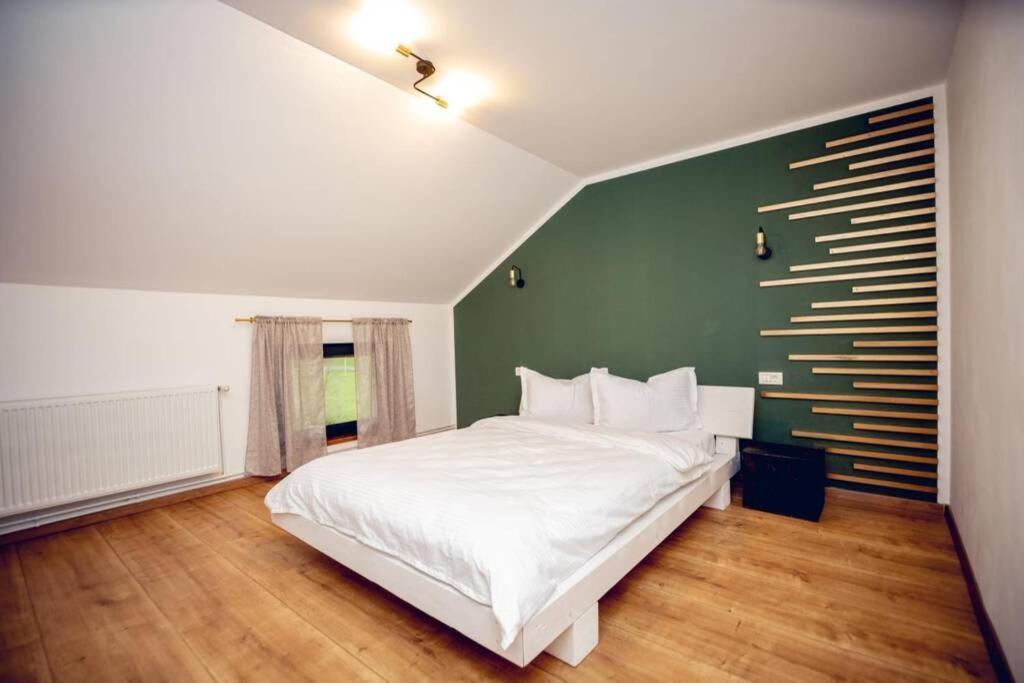 Valley House Cabana Cu Priveliste De Vis Sita Buzăului Esterno foto