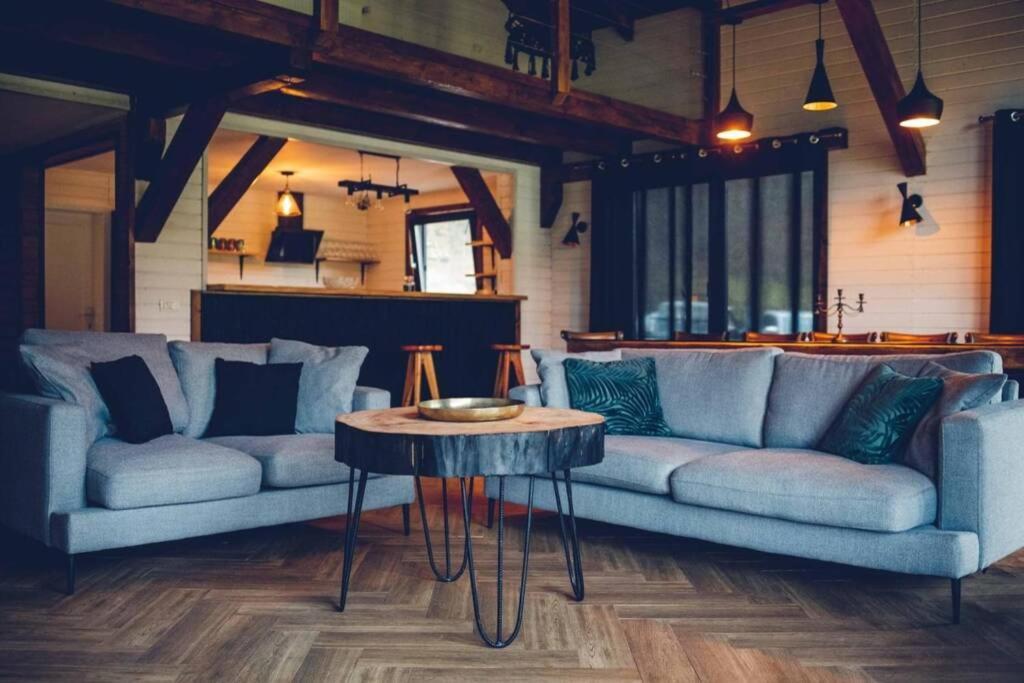Valley House Cabana Cu Priveliste De Vis Sita Buzăului Esterno foto