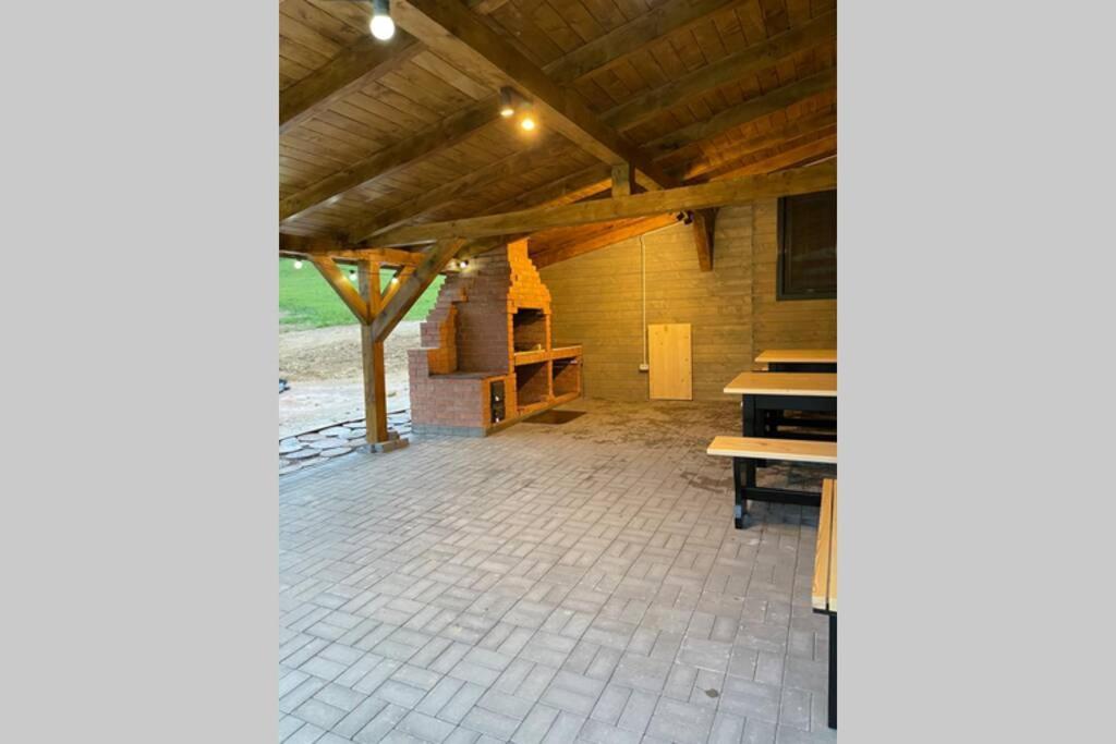 Valley House Cabana Cu Priveliste De Vis Sita Buzăului Esterno foto