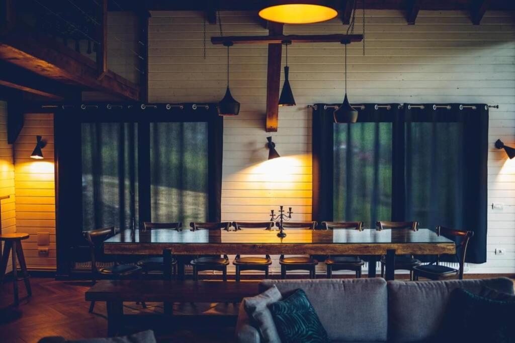Valley House Cabana Cu Priveliste De Vis Sita Buzăului Esterno foto