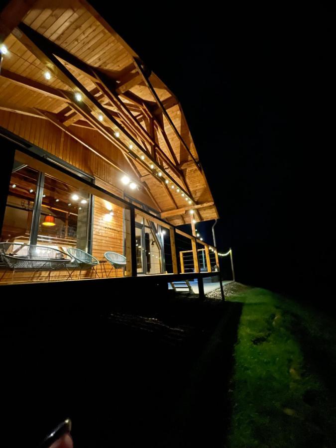 Valley House Cabana Cu Priveliste De Vis Sita Buzăului Esterno foto