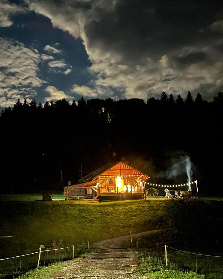Valley House Cabana Cu Priveliste De Vis Sita Buzăului Esterno foto